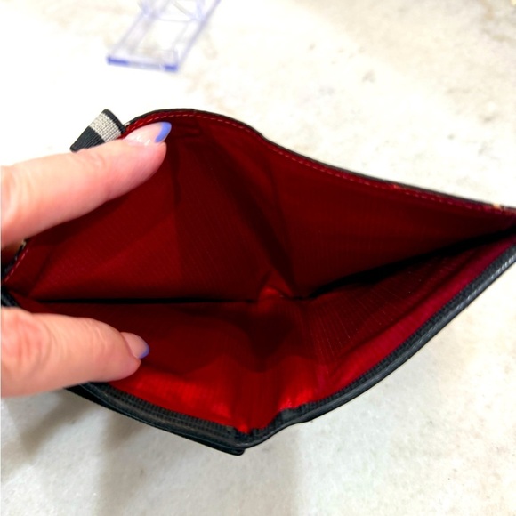 Chanel Black and White Travel Line Nylon Bifold Long Wallet - Picture 10 of 10